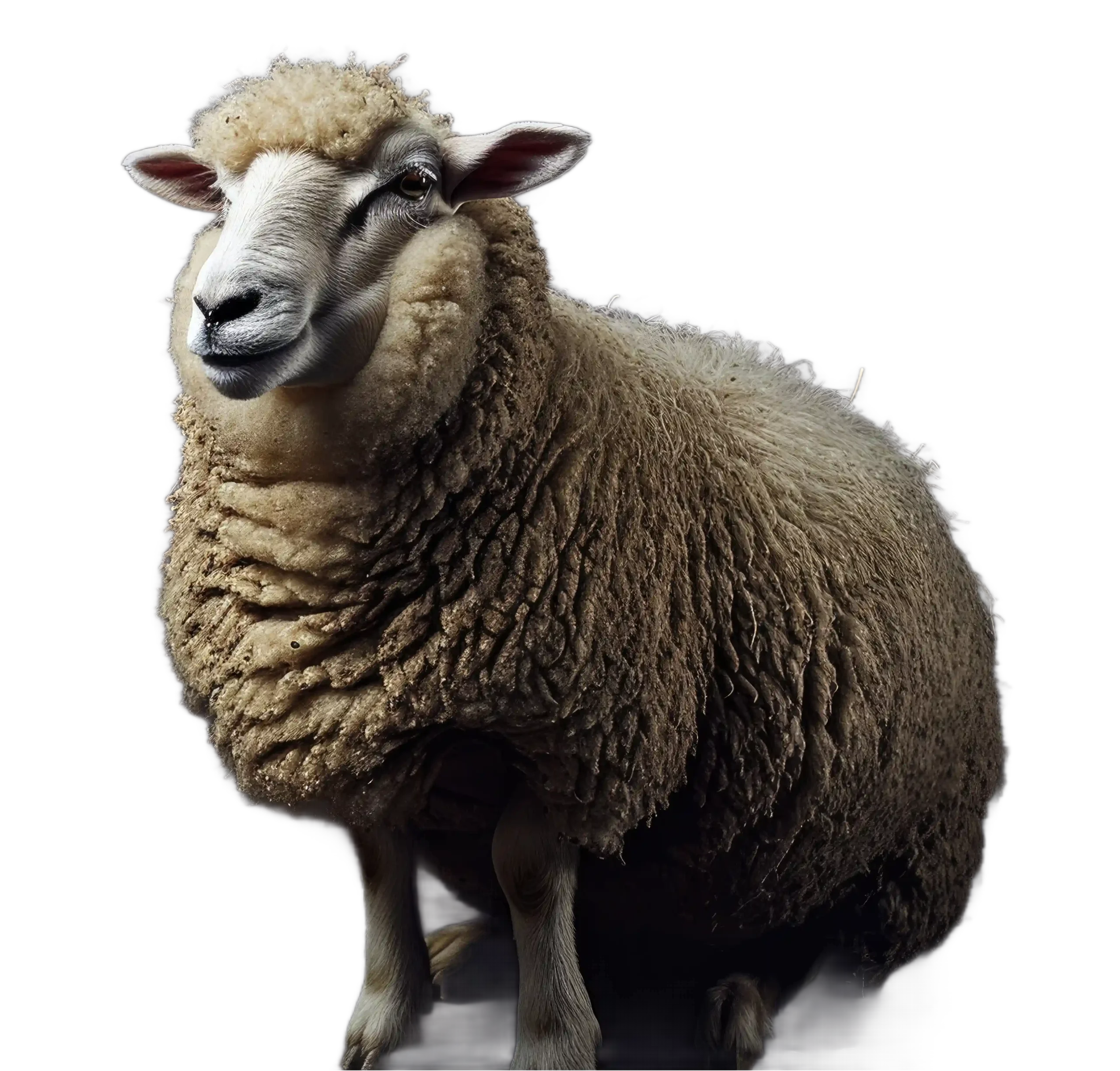 portrait-sheep-with-copy-space_11zon خرفان بلدي - Image 1